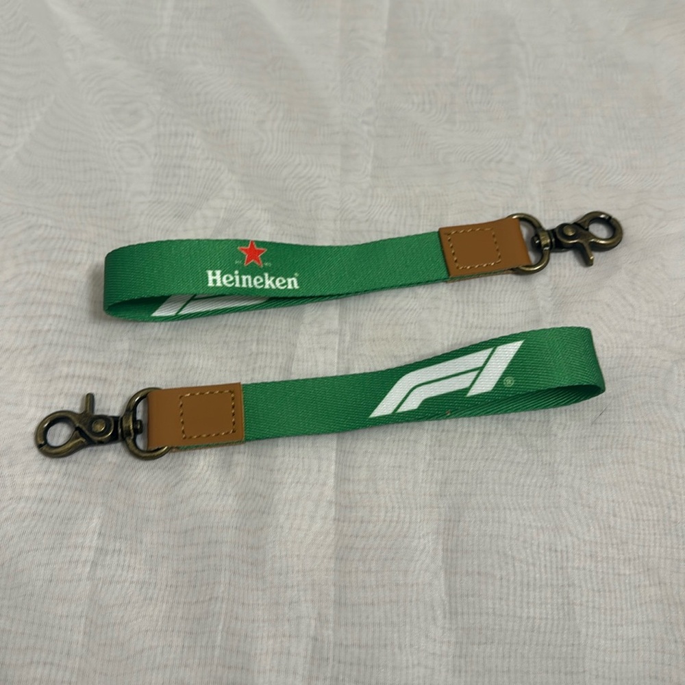 Heineken F1 Lanyard Keychain